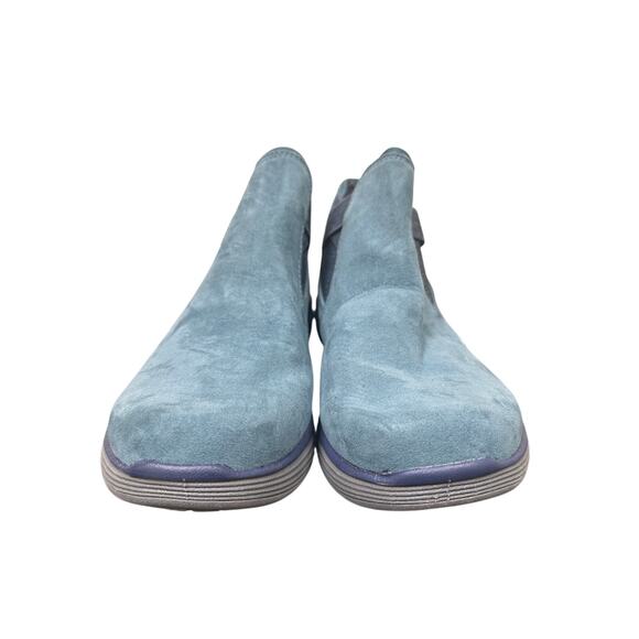 Ryka Women Size 6 Blue Noelle Blue Bootie Outdoor Slip on Winter Comfort Shoes - Picture 2 of 8